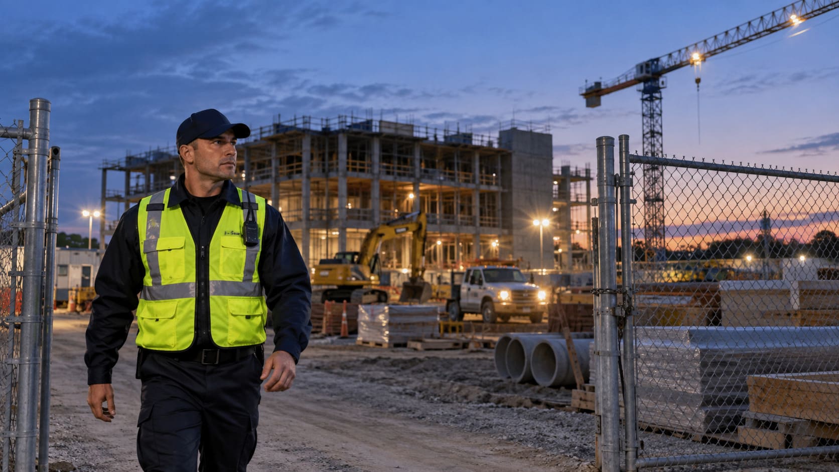 Why Construction Sites in Virginia Need Professional Security Guards